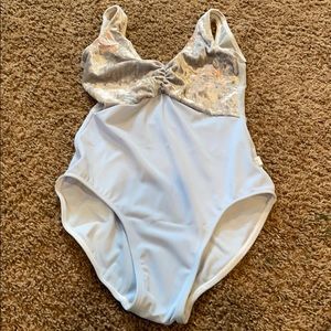 Class In Embroidery Tank Leotard